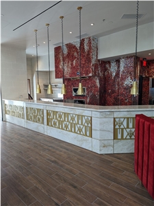Marble Reception Counters