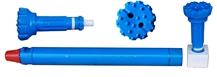 CIR90 Low Air Pressure DTH Hammer Bits With CE Certificate