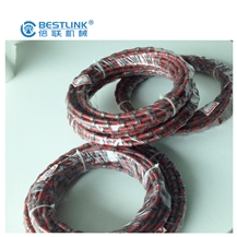 Construction For Marble Concrete Cutting Diamond Saw Wire