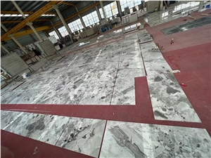 Ash Gray Marble - Panda Grey Marble Slab&Tiles For Flooring