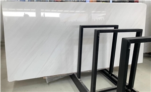 Greece Sivec White Marble Slab&Tiles For Project