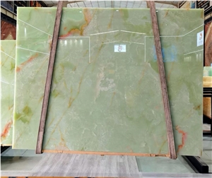 Green Onyx Slab&Tiles For Home Decoration