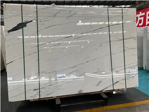 Han White Marble Slab&Tiles For Hotel Project