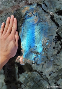 Luxury Stone Labradorite Blue Granite For House