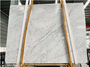 New Arrival Bianco Carrara Marble Slab&Tiles For Project