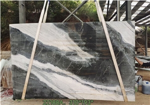 New Arrival Panda White Marble Slab&Tiles For House