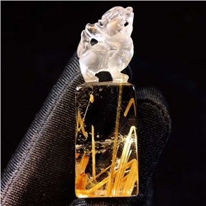 Natural Titanium Jade Crystal