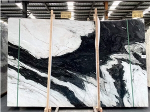 PANDA WHITE MARBLE SLABS