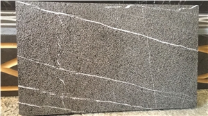 Pietra Grey Marble Bushammered And Brushed Tiles