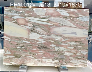Pink Natural Norwegian Rose Marble Slabs