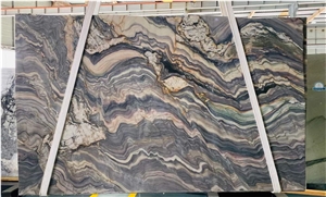 Silk Road Fusion Blue Quartzite Slabs