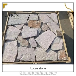 UNION DECO Limestone Free Form Stone Veneer Ledge Stone