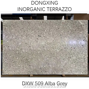 DXW509 Alba Grey Artificial Stone Precast Terrazzo
