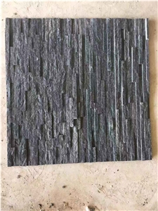 Black Quartzite Cultured Stone Veneer  Wall Cladding