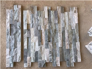 Natural Slate Cultural Stacked Stone Wall Cladding