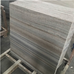 Natural Wood Vein Marble Tile White Marble Tile