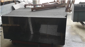 Angola Black Granite Slabs, Tiles