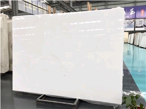 Chinese Baoxing White Marble Slabs