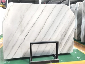Chinese Guangxi White Marble Slabs