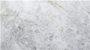 Cristallo White Quartzite Slabs Flooring