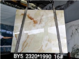 Afghanistan Almar White Onyx Polished Slabs For Interior Use