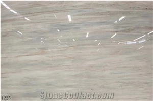 China Eurasian White Wood Marble Standard Slabs Polished