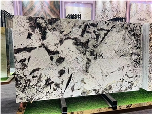 Silver Fox Granite Aran White Granite Bianco Slab