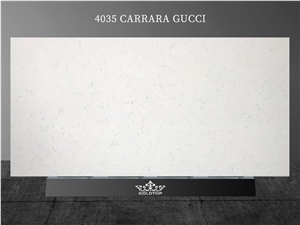 GOLDTOP OEM/ODM Marble Series Carrara Gucci Quartz Slabs