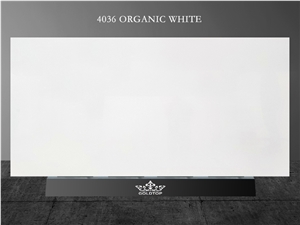 GOLDTOP OEM/ODM Marble Series Organic White Quartz Slabs