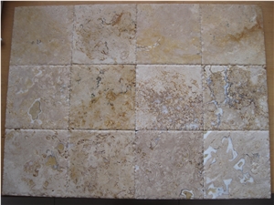 French Beige Travertine Natural Slabs & Tiles Polished Stone