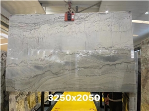 GOLDTOP OEM/ODM Brazilian Calacatta White Quarzite Slabs