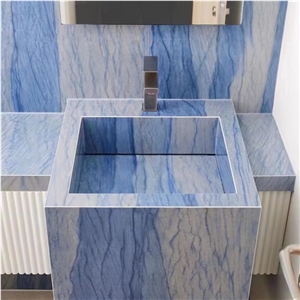 Luxury Stone Design Azul Macaubas Quartzite Slabs Wall Tiles