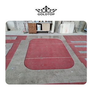 Suitable For House Floor Ottoman Grey Marble Tiles&Slabs