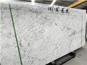 White Carrara Marble Slab