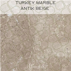 Turkish Antique Beige Marble