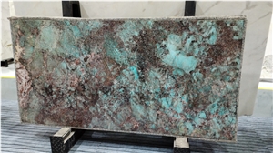 Amazonita Granite Slabs For High-End Interior And Exterior