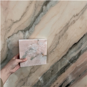 Estremoz Rosa Aurora Marble Slabs For Home Design Project