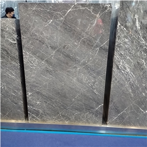 Factory Price Nature  Saint Laurent Grey Marble  Wall Tiles