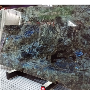 Fantasy Brazil Blue Emerald Granite Slabs And Floor Tiles