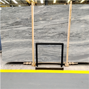 High Quality Polished Chinese Blue Gray Sand Marble Slabs