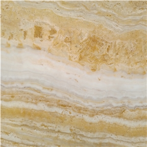 Iran Natural Antique Yellow Travertine Slabs And Wall Tiles