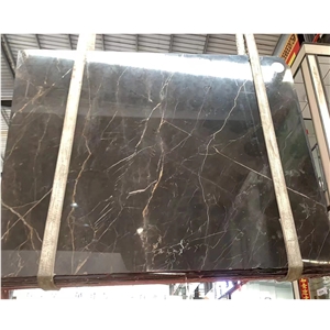 Polished High Quality Black Gold Jade Marble For Wall
