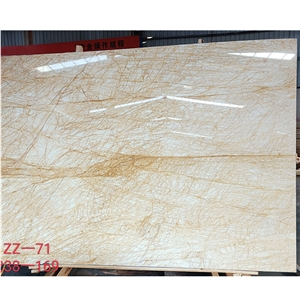 Polishing  Factory Price Golden Spider Marble For Floor