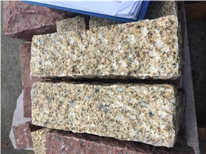 Vietnam Yellow Granite Cobble Stone