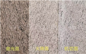 China Raw Silk Gold New Tiger Skin Granite Tile Slab