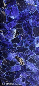 Sodalite Blue Jasper Semiprecious Stone