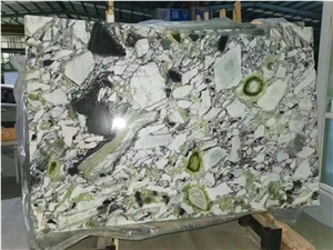 China Ice Green Marble Slab,Green Jade Marble Slab