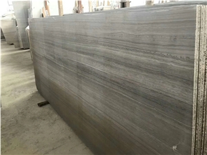 Grey Wood Grain Marble Slabs