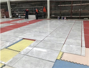 Turkey Castle Gray Marble Floor Tiles For Project