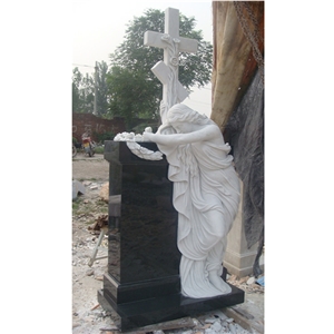 Angel Monument Grave Stone Tombstone Headstones Monument